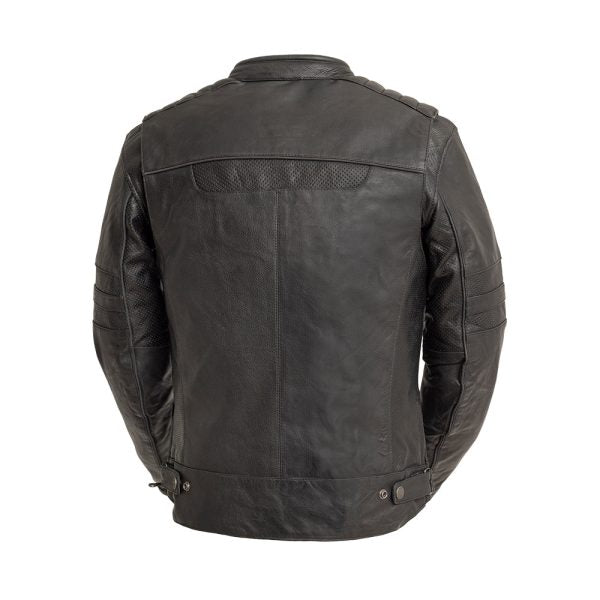IGNITION – MEN’S LEATHER MOTORCYCLE JACKET