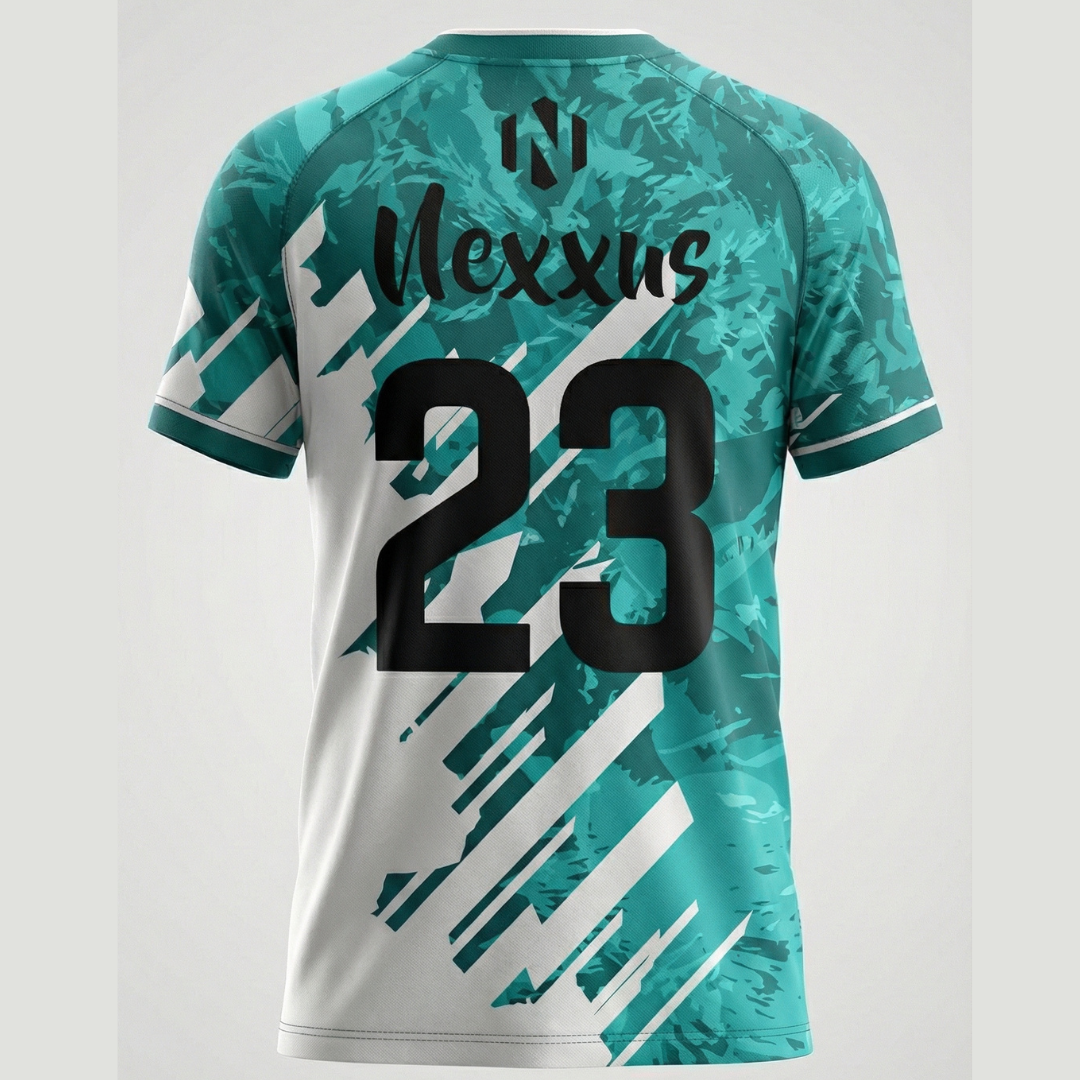 Nexxus Terqouise Blue Premium Soccer men Jersey 2026