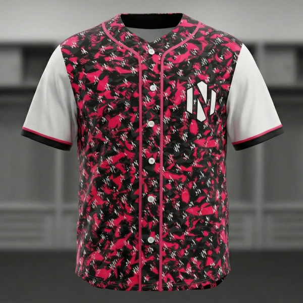 Nexxus Vandal Custom Baseball Jersey (Pink Camo Edition)