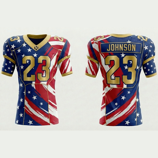 Nexxus Liberty Glory American Football Jersey – Patriotic USA Edition