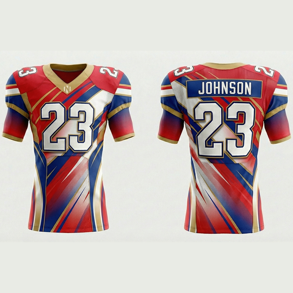 Nexxus Apex Patriot American Football Jersey – Sublimated Multi-Color Edition