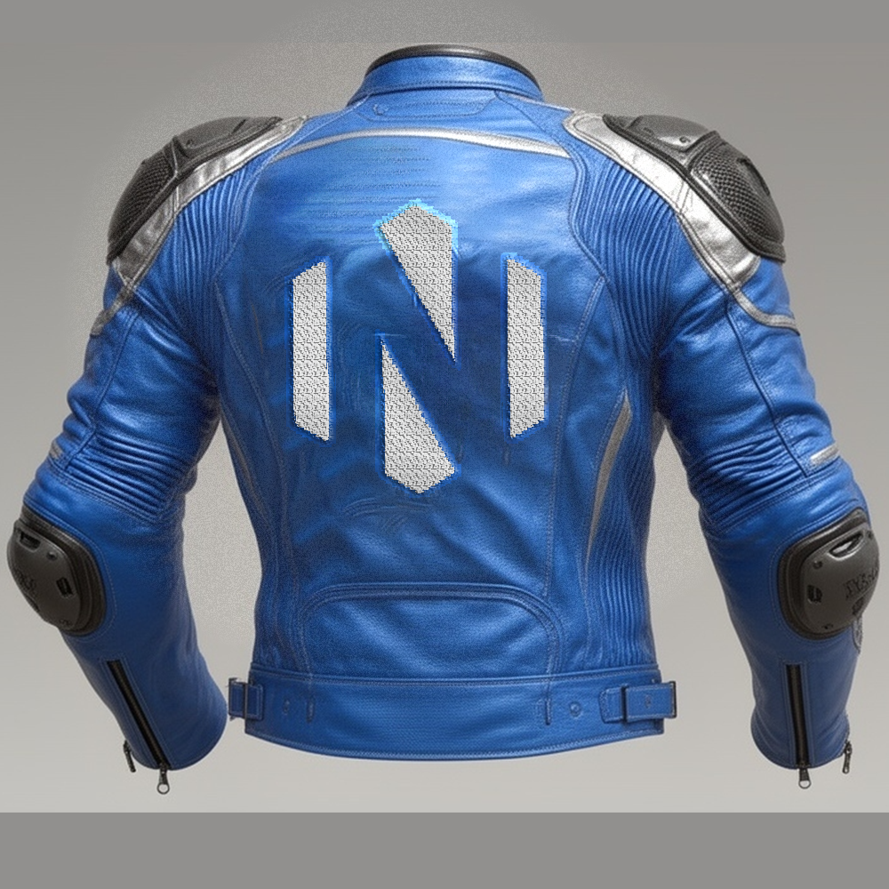Nexxus Cobalt-Rider Custom Men’s Premium Motorbike Protective Jacket (Elite Royal Blue High-Impact Cordura & Mesh Racing Armor)
