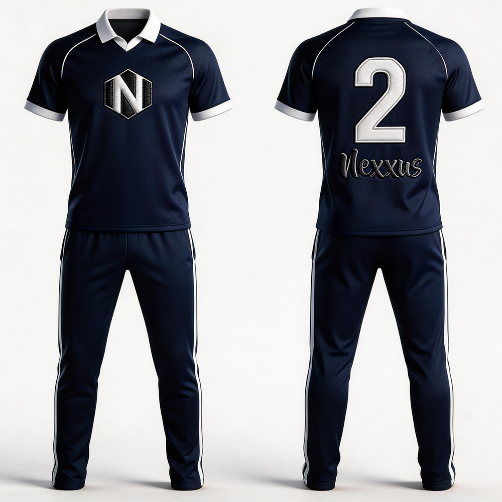 Nexxus Apex Cricket Trousers (Charcoal & White Elite)