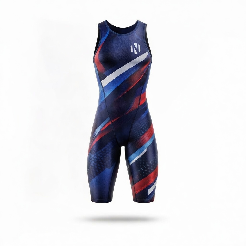 Nexxus Neon-Wave Custom Men’s Swimming Jammers (Premium Elastic Compression Watersports Racing Shorts)