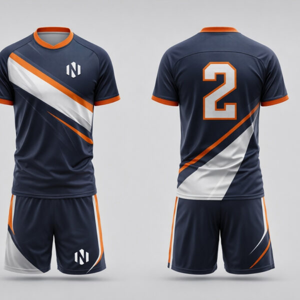 Nexxus Kinetic Sweep Custom Table Tennis Uniform Kit (Premium Moisture-Wicking Short-Sleeve Jersey & Lightweight Athletic Shorts Set)