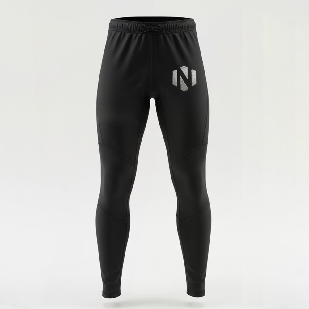 Nexxus Iron-Lock Custom Men’s Premium Grappling Tights (Elite Matte Black Non-Slip Compression BJJ Spats & MMA Training Tights)