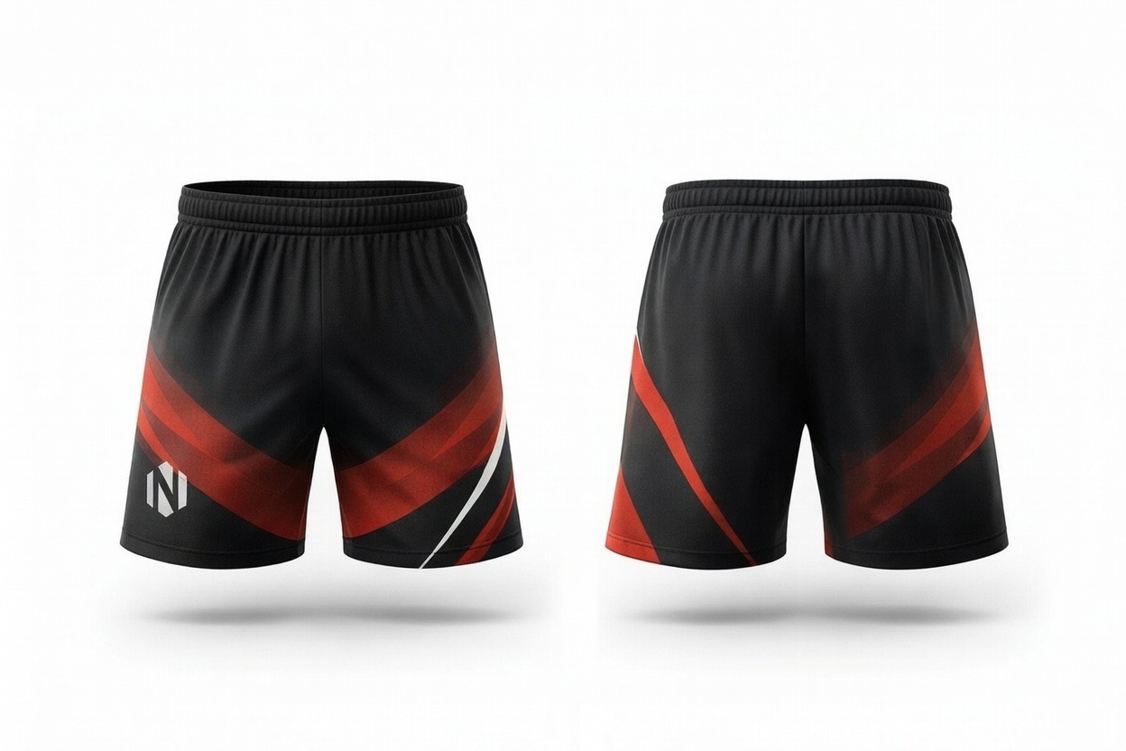 Nexxus Ignite Eclipse Custom Table Tennis Uniform Kit (High-Ventilation Athletic Jersey & Ergonomic Quick-Dry Training Shorts Set)